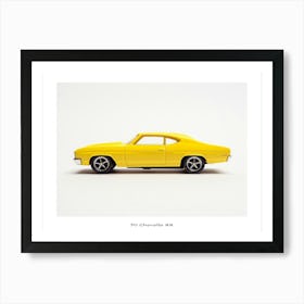 Toy Car 70 Chevelle Ss Yellow Poster Art Print