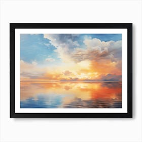 Sunset Shore 15 Art Print