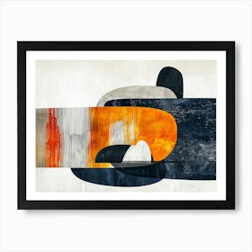 Abstract modern art 2 Art Print