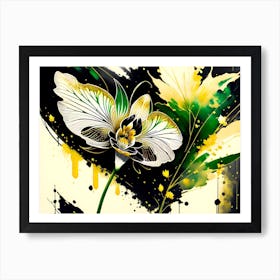 Orchid Flower Art Print