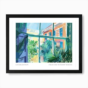 Charleston From The Window Series Poster Painting 4 Art Print