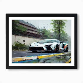 Lamborghini 222 Art Print
