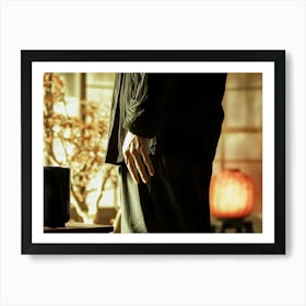 Portrait Of A Chinese Man Art Print