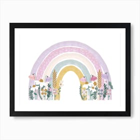 Meadow Rainbow Art Print