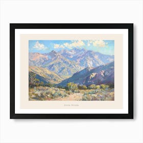 Western Landscapes Sierra Nevada 4 Poster Affiche