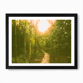 Autumn Wood Art Print