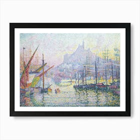 Notre Dame De La Garde (La Bonne–Mère), Marseilles, Paul Signac Art Print