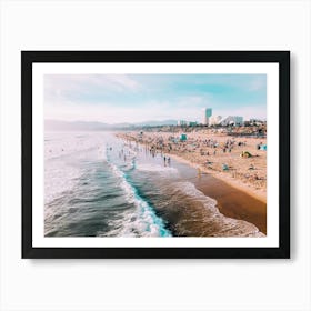 California Beach Art Print