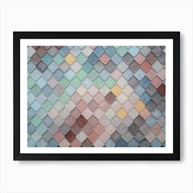 Tiled Roof Art Print