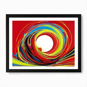 Swirling Vortex 1 Art Print