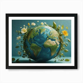 Earth Stock Videos & Royalty-Free Footage Art Print