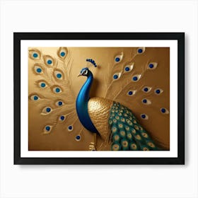 Peacock 18 Art Print