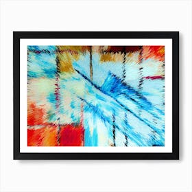 Acrylic Extruded Painting 538 Art Print