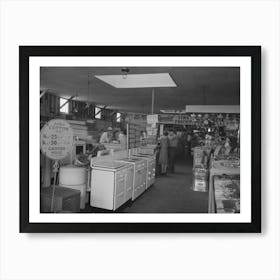 Interior Of Store Of The United Producers And Consumers Cooperative, Phoenix, Arizona By Russell Lee Art Print