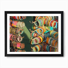 Bangles Fair India  Art Print