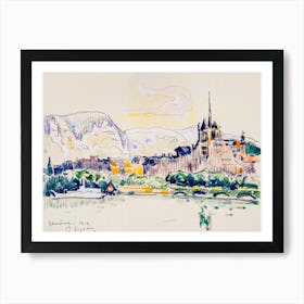 Genève (1919), Paul Signac Art Print