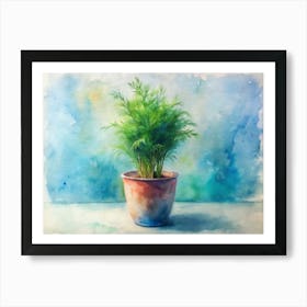 Potted Plant 4 Art Print