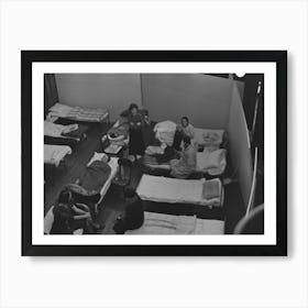 Untitled Photo, Possibly Related To Visiting Day In An Improvised Hospital For Flood Refugees At Sikeston, Missouri 1 Art Print