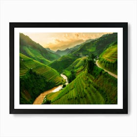 Travel VietNam 3 Art Print