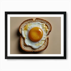 Egg On Toast 1 Art Print