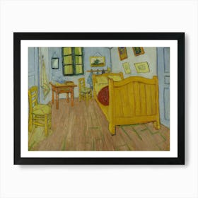 Vincent Van Gogh, Slaapkamer Te Arles, Bedroom In Arles, First Version, 1988. Art Print