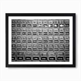 Mailboxes Art Print