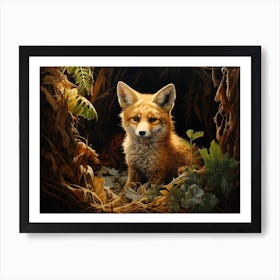 Tibetan Sand Fox 2 Art Print