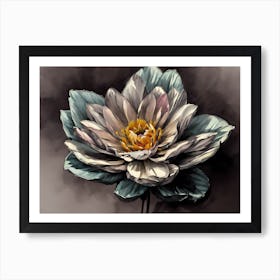 Black Lotus Art Print