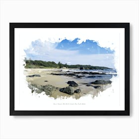 Flynn S Beach, Mid North Coast, New South Wales Art Print