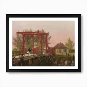 The Northern Drawbridge To The Citadel In Copenhagen, Christen Købke Art Print