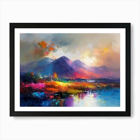 Scottish Mountains 2 Art Print