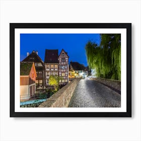 Ulm Idyllic Old Town Art Print