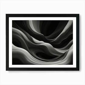 Abstract Wave Art Print