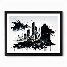 Cityscape 60 Art Print