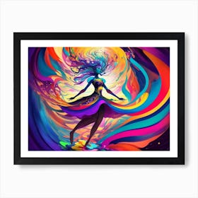 Abstract Painting Poster