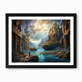 City Under The Sea Art Print