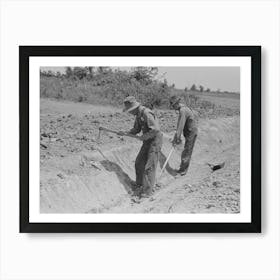 Southeast Missouri Farms Project, Drainage Ditch By Russell Lee Poster