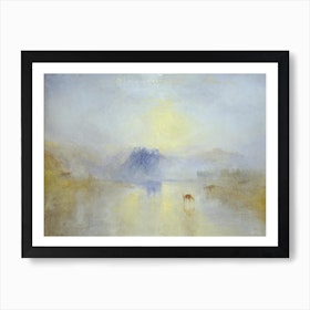 Norham Castle, Sunrise, Jmw Turner Art Print