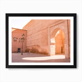 Marrakech Morocco Walls 2 Art Print