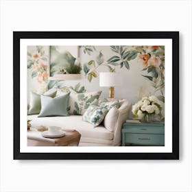 Floral Wall Art Art Print