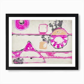 Abstract Art Illustration In A Digital Creative Style 14 Art Print