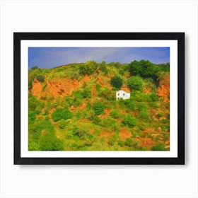 The House In The Hills Art Print