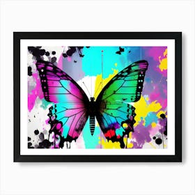 Colorful Butterfly 101 Art Print