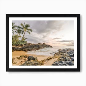 Hawaii Beach Sunset Art Print