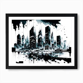 Cityscape 27 Art Print