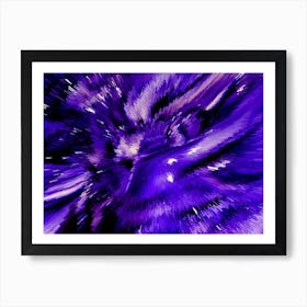 Acrylic Extruded Painting 324 Art Print