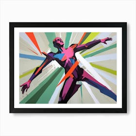 'Dancing Man' Art Print