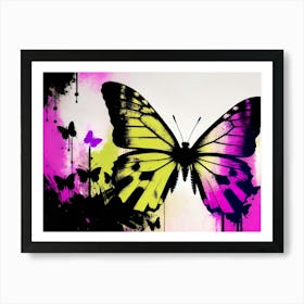 Butterfly Painting 115 Art Print