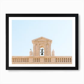 Church bells and pigeons | Mediterranean summer | Italy Art Print