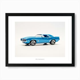 Toy Car 69 Camaro Blue 2 Poster Art Print